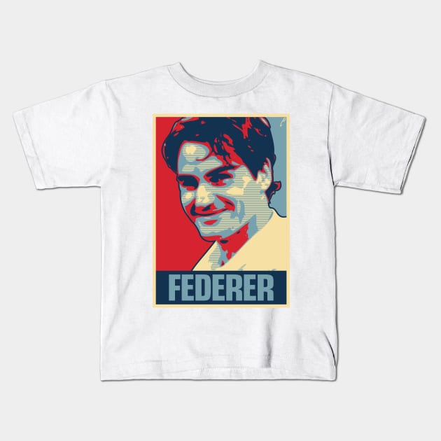 Roger Kids T-Shirt by DAFTFISH